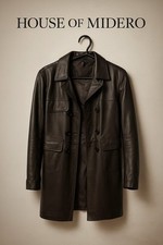Leder Trenchcoat von Stefanel