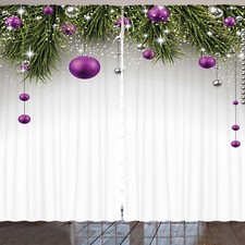 Weihnachten Rustikale Gardine