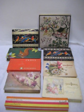 9 alte Pralinenschachteln leer