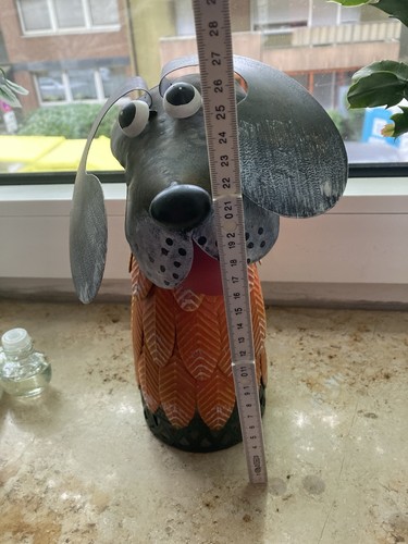Dekofigur hund mit wackelkopf - dekofigur,