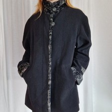 Wolljacke Kurzmantel Gr 42 44