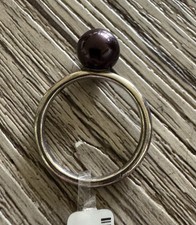 Trollbeads Ring Schwarz • Neu u. ungetragen • Geschenk zu Weihnachten ??