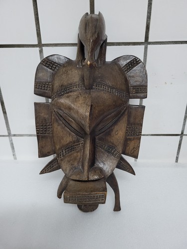 Afrika holzmaske senufo - afrika,