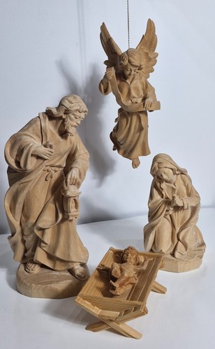Zirbel krippenfiguren heilige - zirbel,