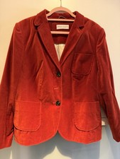 Blazer Samt Damen Rot Gr. 44