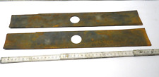 Hako Rasentrac Mähwerk Messer  Satz 2 Stück L 430mm Bohrung 32mm