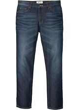 Loose Fit Jeans, Tapered Gr. 48 Dunkelblau Denim Herren Hose Baumwoll-Pants Neu*