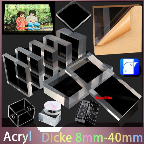 Klare acrylglasplatte scheibe - klare,