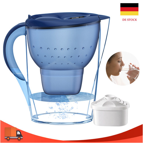 Wasserkanne cool blau - wasserkanne,