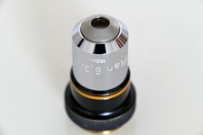 Zeiss West Mikroskop Objektiv Plan 6,3x 160 RMS Standard microscope selten Top!