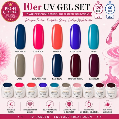 Nailart design color gel - uv,