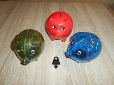 3x Sparkasse: Sparschwein in