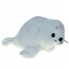 Plüschtier Robbe Weiß 23cm