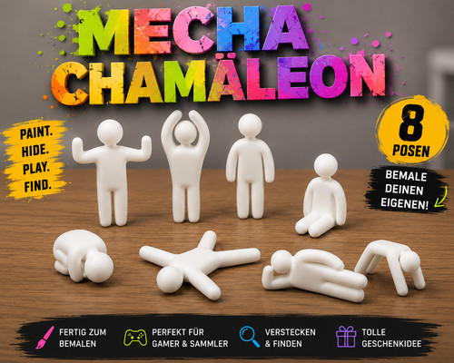 Mecha chamäleon figur diy - figur, zum
