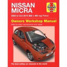 Nissan Micra 2003-10.2010 K12-Serie Benzin Diesel Reparaturhandbuch Haynes