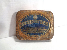 Alte Blechdose, Pillendose, Werbedose, Risinetten