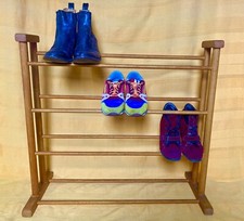 MANUFACTUM Schuhregal, Schuhständer,  Buche massiv, geölt