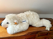 Flauschiger 60cm großer 🩷Steiff Eisbär🩷 Sonderedition LIEBHERR  NEU!