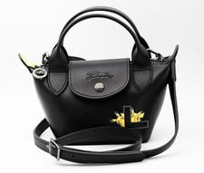 Longchamp x Pokémon Le Pliage® Ledertasche Handbag Limited original 10128HUS001