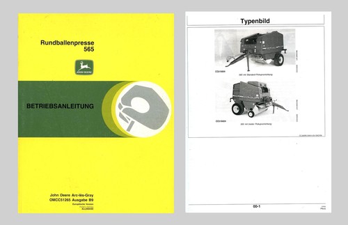 John deere rundballenpresse - john,