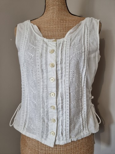 Vintage 90er top bluse bustier - vintage,