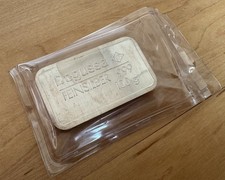 Degussa Silberbarren 100 g Feinsilber 999 Geldanlage Edelmetall Folienverpackung