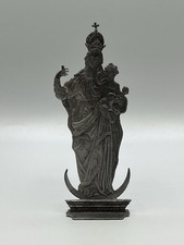 Alte Zinn Figur Patrona