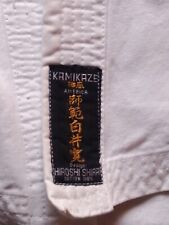 Karate Anzug 3/ 160 (Farber Weiß) der Marke Kamikaze, gebracht und gut in Schuss