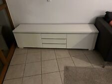 IKEA TV-Bank "Besta-BURS", Hochglanz weiß, keine Gebrauchsspuren, wie Neu
