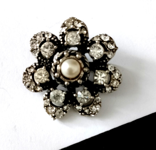 Brosche modeschmuck vintage - brosche,