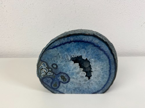 Achat geode druse blau - geode,