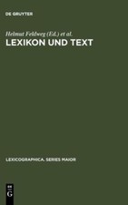 Lexikon Und Text