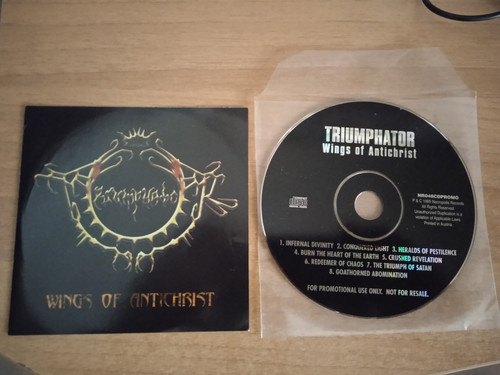 Triumphator wings of - -,