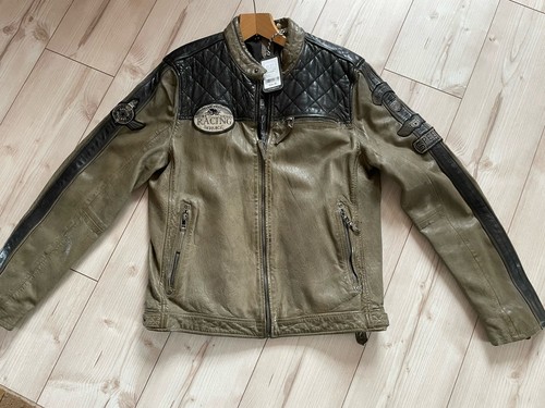 Herren echt leder jacke von - leder,