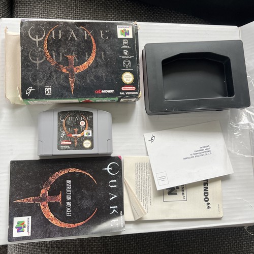 Quake nintendo n64 ovp cib - nintendo,