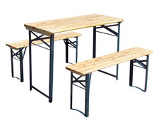 Balkon-Bierzeltgarnitur