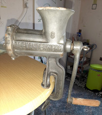 Antiker alter Fleischwolf