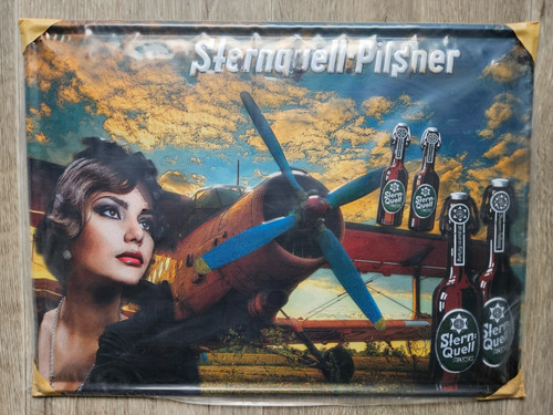 Sternquell blechschild frau - sternquell,