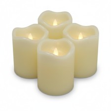 LED-Kerze 4er-Set mit Timer