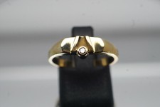 ?Ring,Herrenring,Damenring,14 Karat Gelbgold,Diamant,Brillant,Neuwertig,585er,