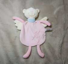 Sigikid Engel Flügel rosa Katze Bär  Schutzengel Schmusetuch Kuscheltuch 