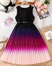 Festlich: Zauberhaftes Kleid mit Farbverlauf, Gr.146/152 (11-12 Jahre) NEU