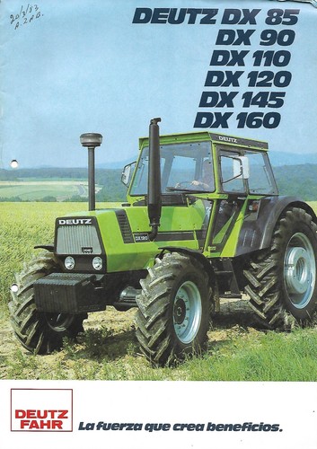 Farm tractor brochure - farm,