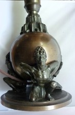 alte Stehlampe Kolonialstil