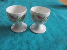 2 x Eierbecher  Rose Roy Kirkham Fine Bone China England
