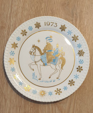 Spode Weihnachtsteller 1973