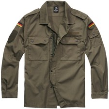 Brandit BW Bundeswehr Feldbluse S-5XL Herren Armee Feldhemd Feldjacke Karneval