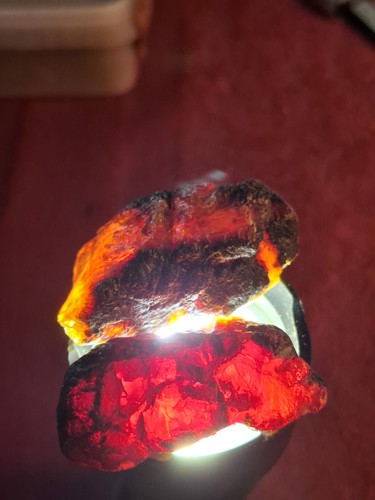 Blauer bernstein aus sumatra - blauer,