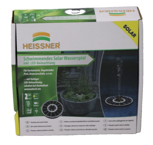 Heissner solar teichpumpen set - heissner, solar-teichpumpen-set