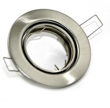 12V Einbaustrahler Spot Tom + MR16 Fassung Niedervolt GU5.3 Einbaurahmen